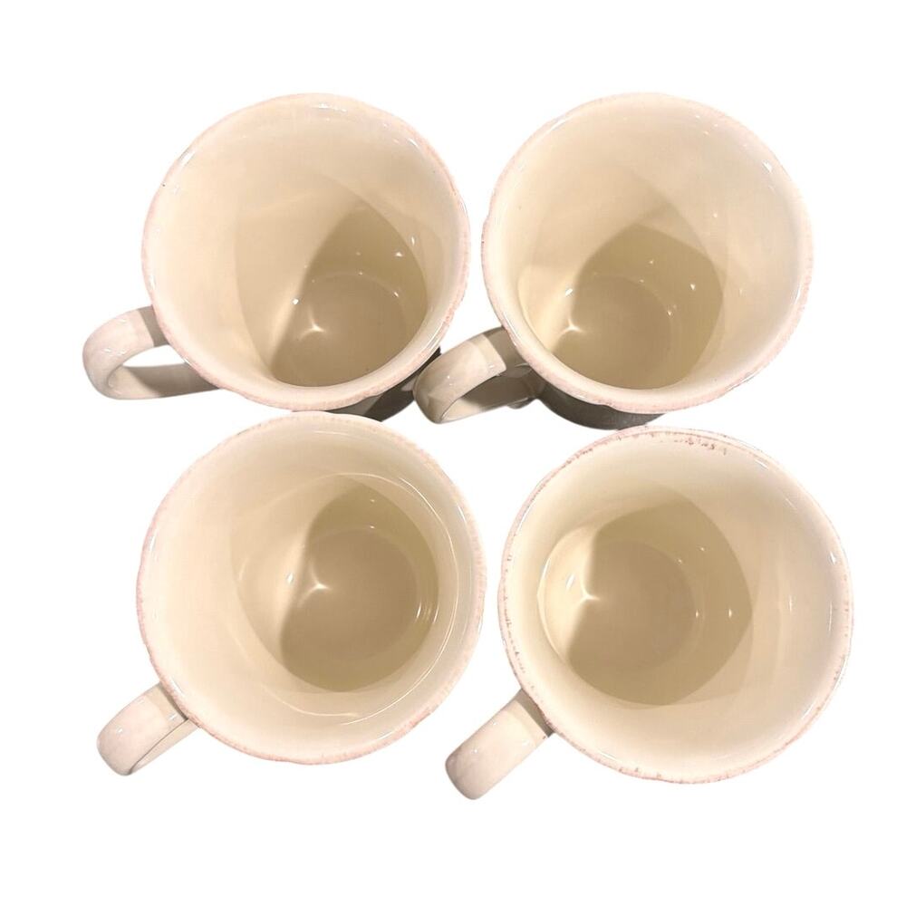 Casafina Casa Stone Vintage Port set of 4 stoneware mugs - Picture 8 of 9